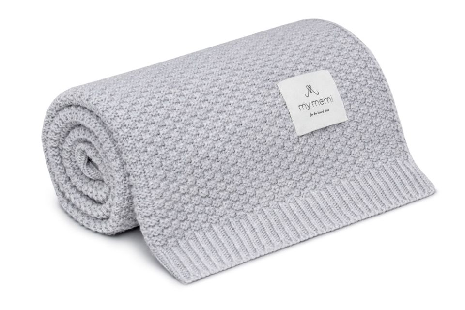 My Memi 100% Natural Merino Wool Blanket Powder Pink - Premium Collection