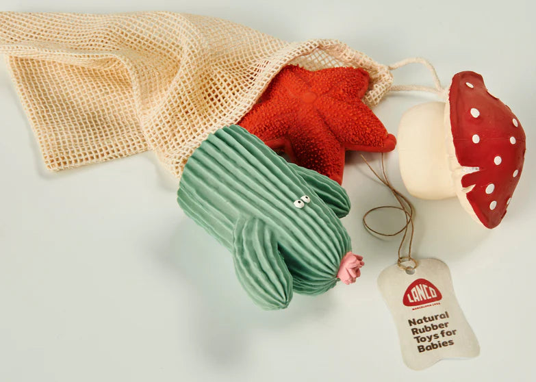 Lanco Natural Rubber Toy set - Beach