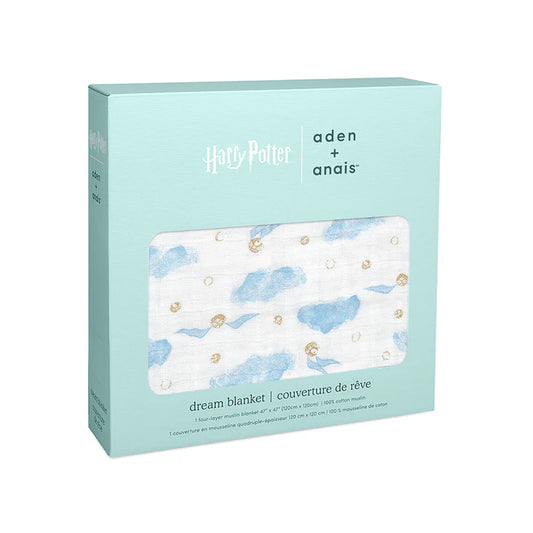 Aden + Anais Classic Dream Blanket Harry Potter - Iconic Letters