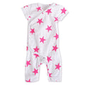 Aden + Anais Pink Star Short sleeve Kimono 0-3m