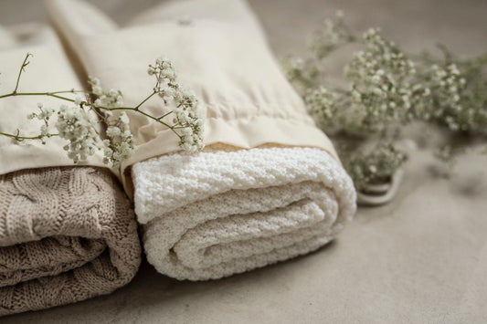 My Memi 100% Natural Merino Wool Blanket Powder Pink - Premium Collection