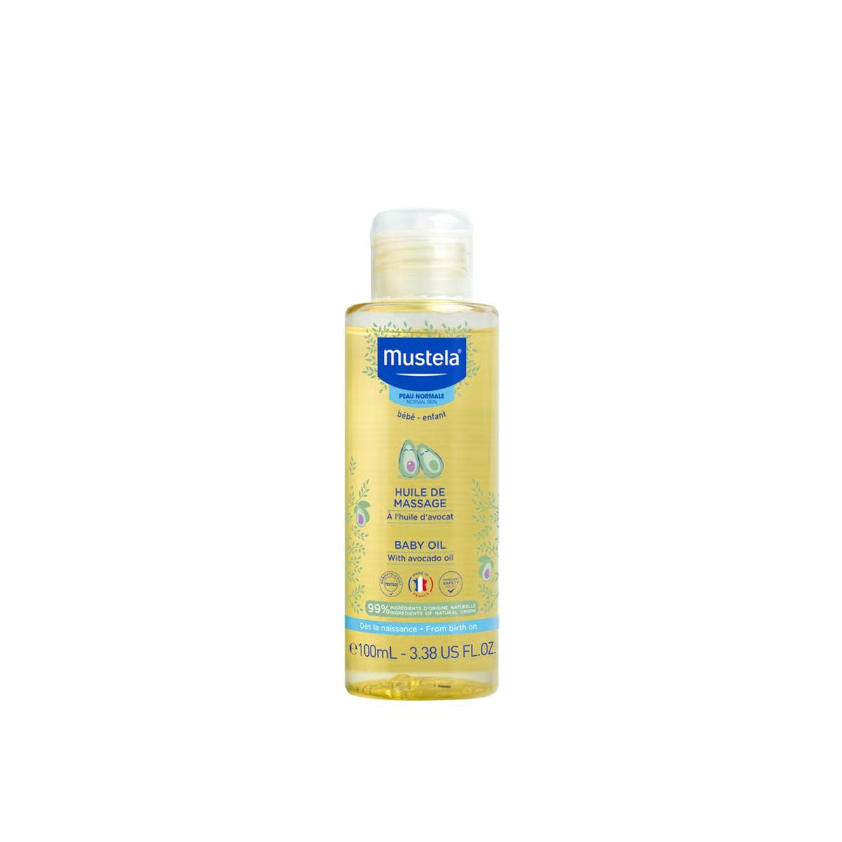 Mustela Baby Massage Oil 100ml