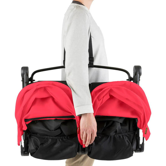 Nano Duo Double Stroller - Red