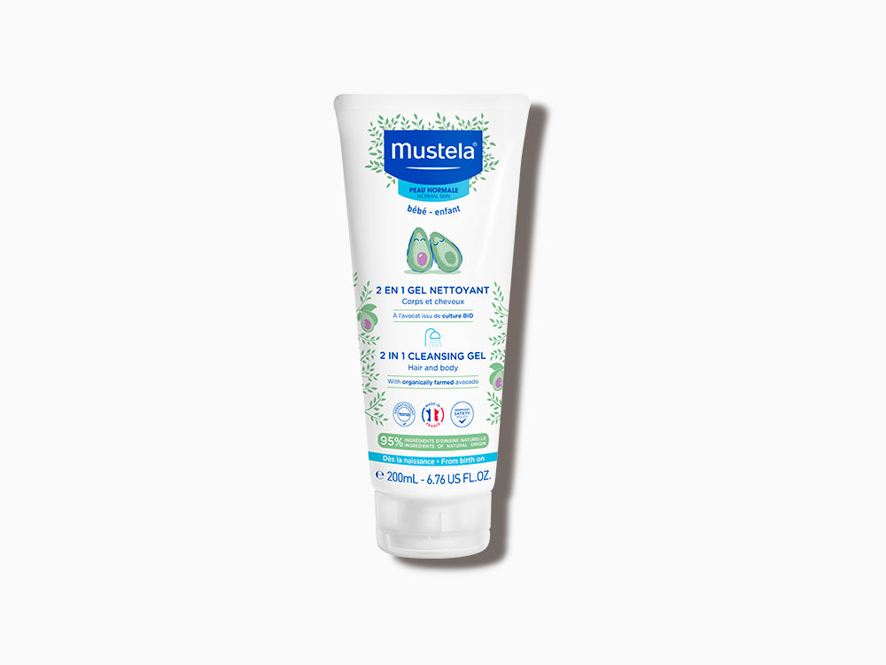 Mustela 2-in-1 Cleansing Gel Hair and Body 200ml