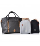 PacaPod Diaper Bag Mirano Pewter