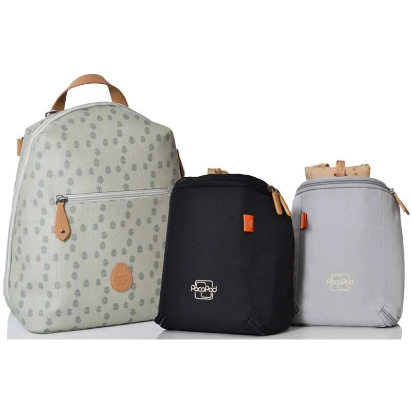 PacaPod Hartland Oyster Acorn Diaper Bag