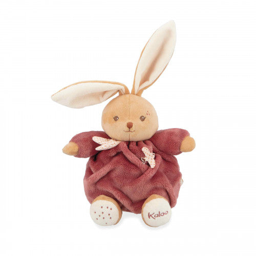 Kaloo Patapouf Burgundy rabbit soft toy - 17 cm