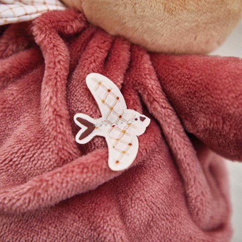 Kaloo Patapouf Burgundy rabbit soft toy - 17 cm
