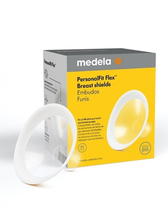Medela NEW PersonalFit Flex Breast Shield 2Pk
