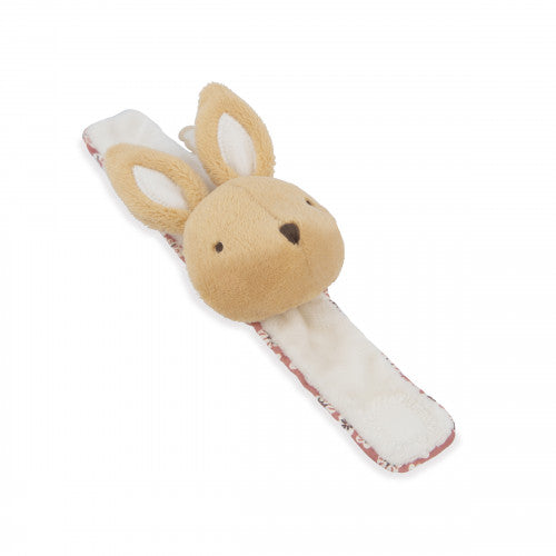 Kaloo Rabbit slippers and sound bracelet set