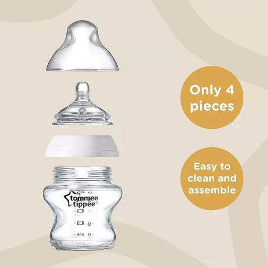 Tommee Tippee Closer to Nature Feeding Bottle, 340ml x 1 - Boy