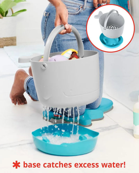 Skip Hop Moby Stowaway Bath Toy Bucket