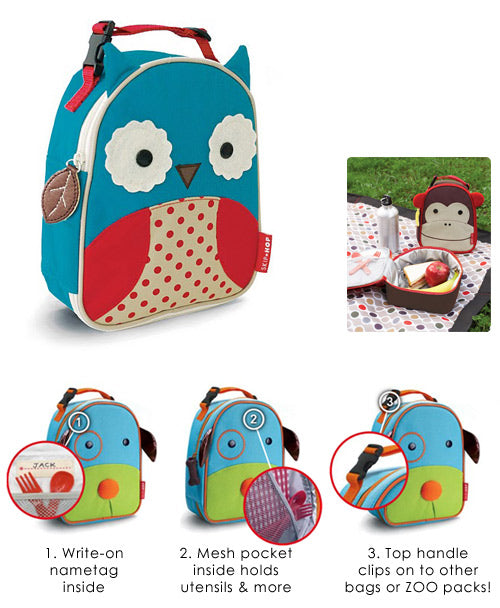 Skip Hop Zoo Lunchie Insulated Bag
