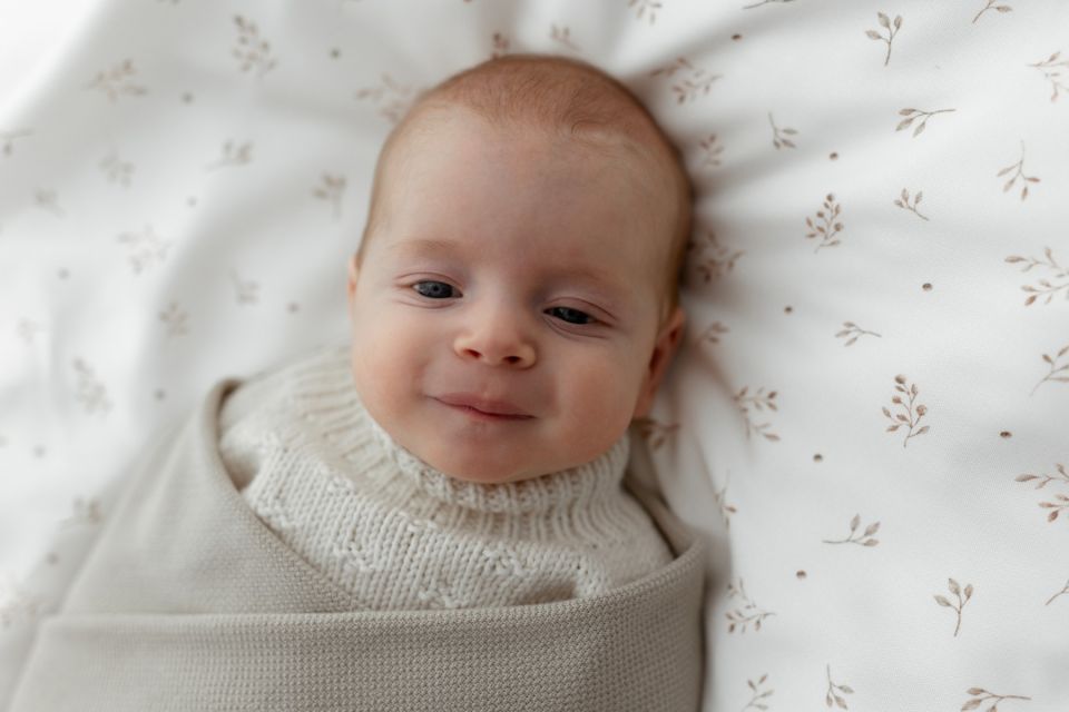 My Memi Bamboo Swaddle Blanket / Light Blanket with Silver Ions 100x100