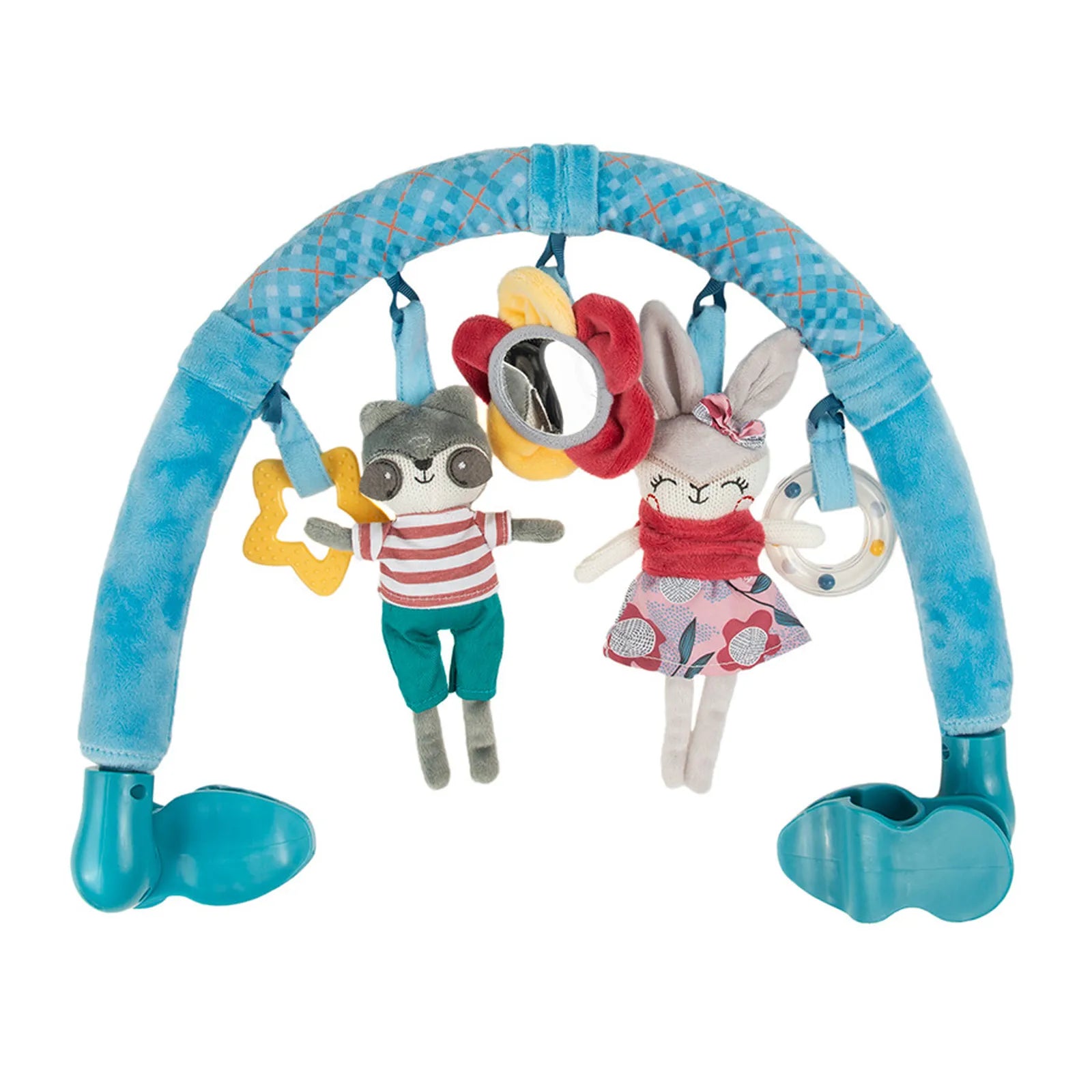 Smiki Woodland Buddies stroller activity bar