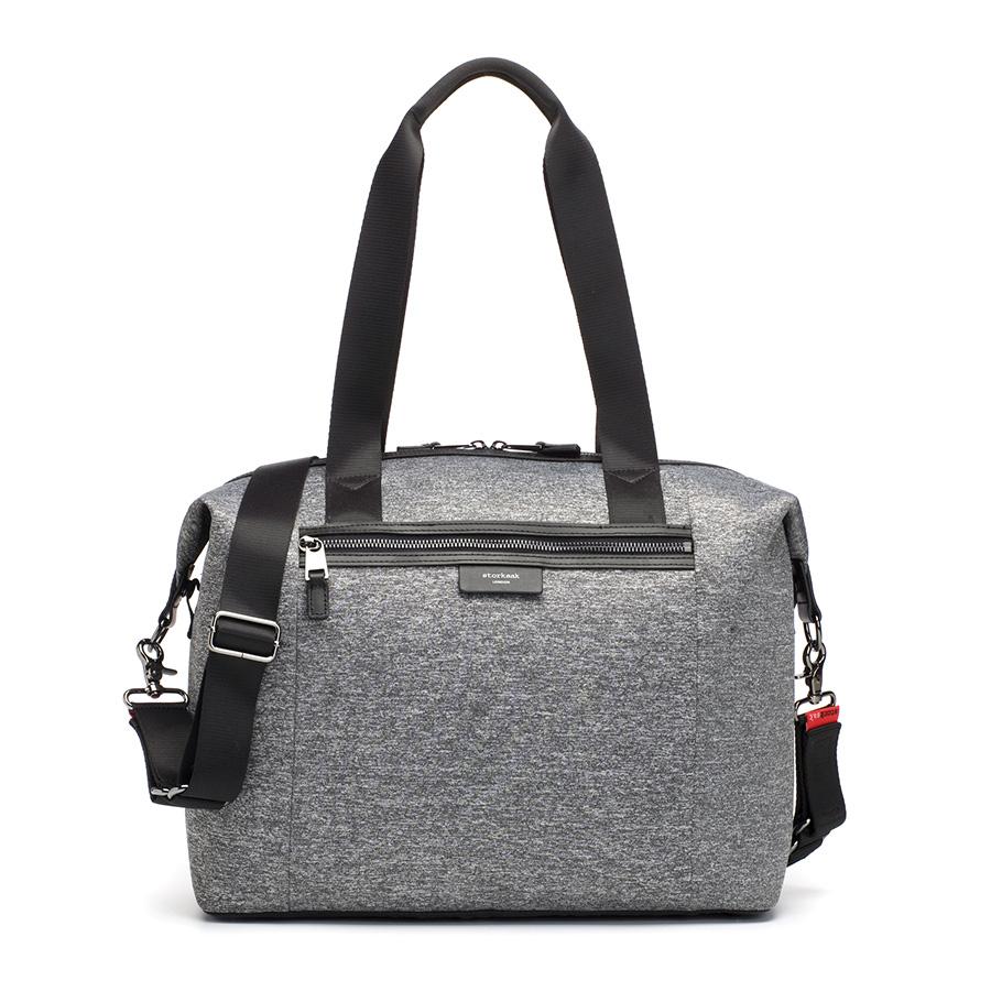 Storksak Stevie Luxe Diaper Bag Scuba Grey