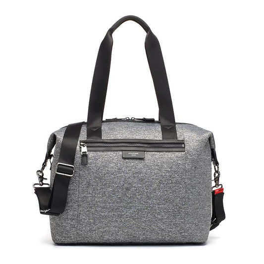 Storksak Stevie Luxe Diaper Bag Scuba Grey