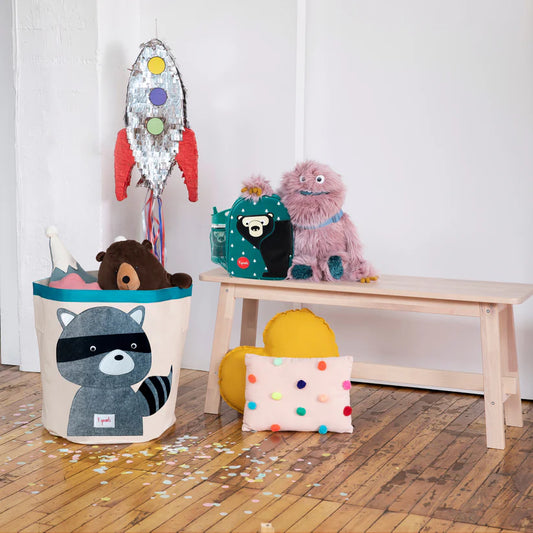 3Sprouts Storage Bin RACCOON