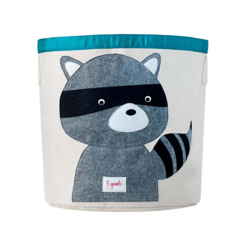 3Sprouts Storage Bin RACCOON