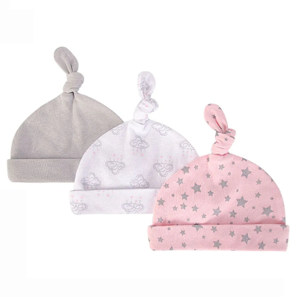 Hudson Baby Cap Set 3 PCS