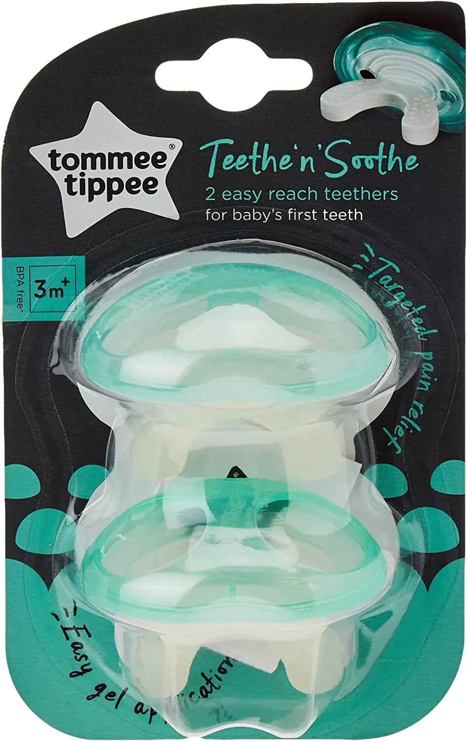 Tommee Tippee Closer to Nature Teether Stage 1, (3 months +)