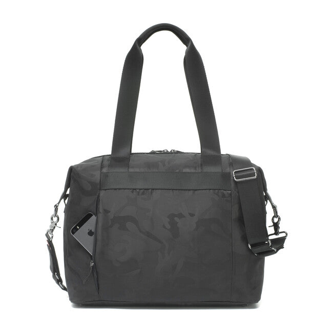 Storksak Stevie Luxe Diaper Bag Camo Black