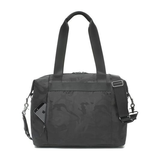 Storksak Stevie Luxe Diaper Bag Camo Black