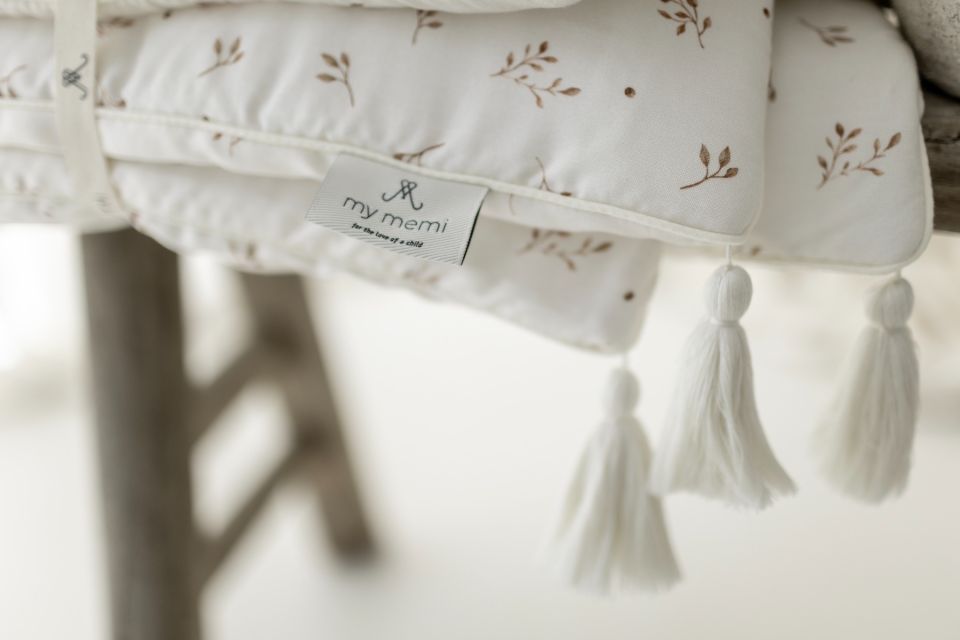 My Memi 2in1 bamboo baby horn/bedding - Twigs