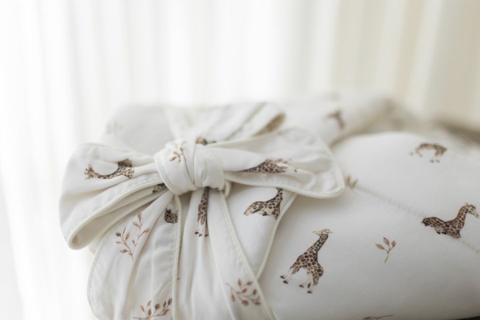 My Memi 2in1 bamboo baby horn/bedding - Twigs