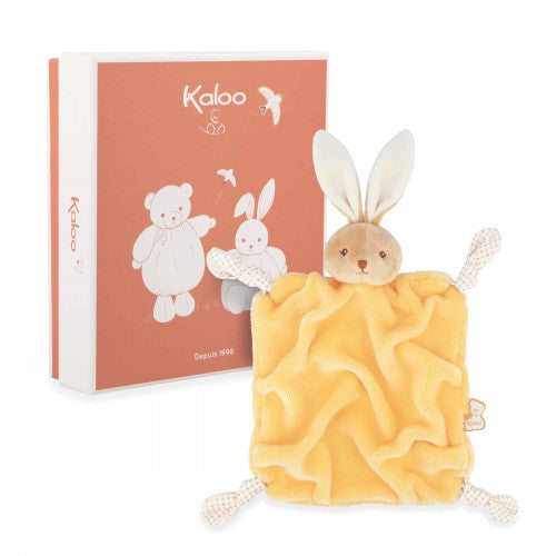 Kaloo Yellow rabbit comforter